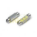 LED autožárovka C5W CAN-BUS 3W/12V/CW/39mm (SMD 5630)