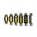 LED autožárovka C5W CAN-BUS 3W 12V CW 42mm (SMD 5630)