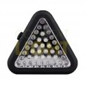 Svítilna LED - TRIP (trojuhelník, 39xLED)