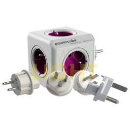 PowerCube Rewirable - 5 x zásuvka + Sada TravelPlugs