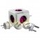 PowerCube Rewirable - 5 x zásuvka + Sada TravelPlugs