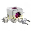 PowerCube Rewirable USB - 4 x zásuvka + 2 x USB + Sada TravelPlugs