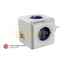 PowerCube Original USB - 4 x zásuvka + 2 x USB
