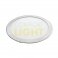 Vestavné LED svítidlo VEGA 18W (kulaté/matný chrom) WW/NW (1350lm)