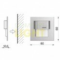 LED svítidlo TANGO MINI STICK (IP56) - matný hliník