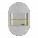 LED svítidlo DUO RUEDA SHORT (IP56) - matný hliník