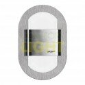LED svítidlo DUO RUEDA (IP20) - ušlechtilá ocel