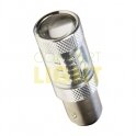 LED autožárovka P21W 15W 12-24V CW
