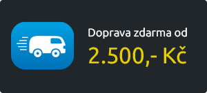 doprava zdarma od 2500,-